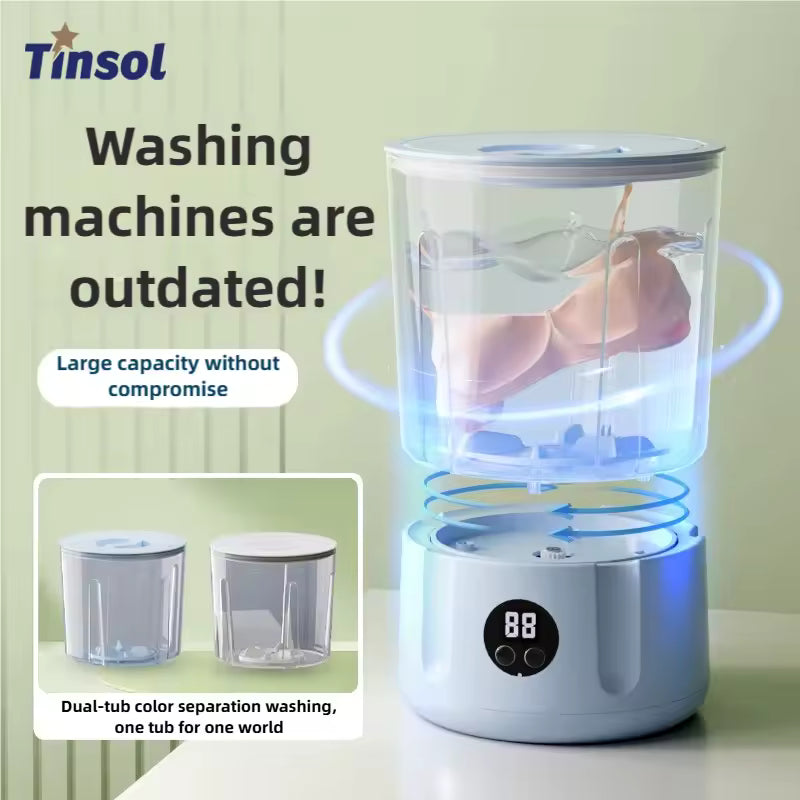 Mini portable washing machine