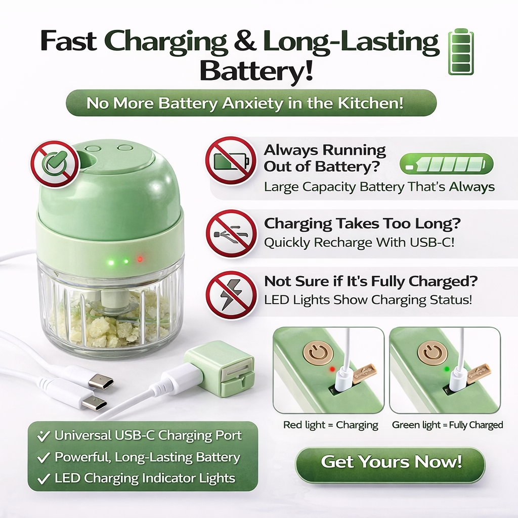 “From frustration to flow: prep, chop, and clean in seconds.”