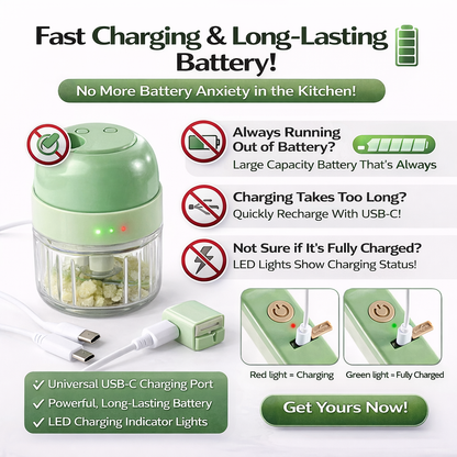 “From frustration to flow: prep, chop, and clean in seconds.”