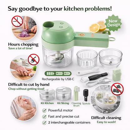 “From frustration to flow: prep, chop, and clean in seconds.”