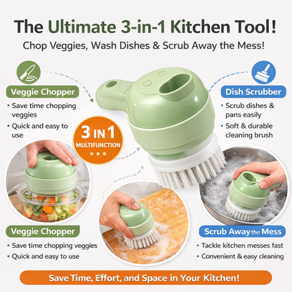 “From frustration to flow: prep, chop, and clean in seconds.”